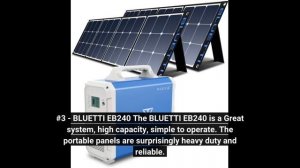 Best 1000W Portable Power Station Solar Generator Review