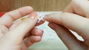 Pearl earrings/How to make earrings/Bead earrings/Жемчужные серьги/Серьги из бисера @spacexusachann