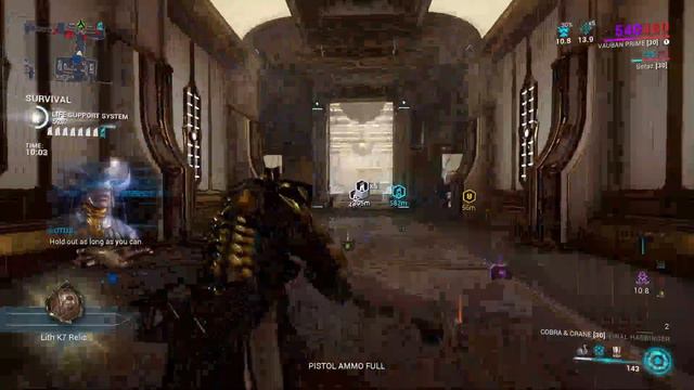 Warframe Gameplay: 20 Minute Survival (Vauban Prime) смотреть онлайн