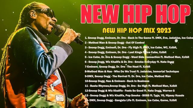 HIP HOP MIX 2023 Snoop Dogg, 2pac , Eminem, Dr. Dre, DMX, Ice Cube, Xzibit, Method Man, 50 cent