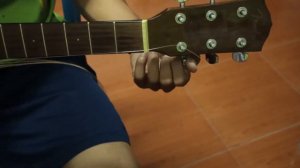 เปลี่ยนสายกีต้าร์โปร่ง Fender CD60SCE ใช้สาย D'addario EJ15
