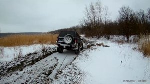 ПРОВАЛИЛСЯ под лёд и выехал Nissan Patrol Y61 коротыш offroad