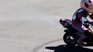 Мини байк первые занятия в 5 лет!