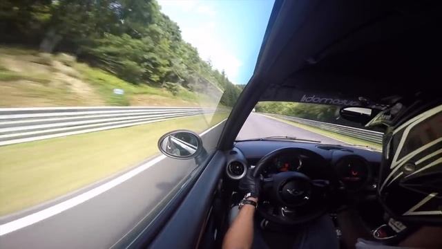 Mini GP2 Nurburgring Nordschleife Hard Driving
