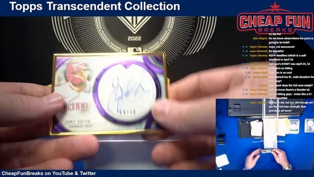 2022 Topps Transcendent Collection - 3 cases! смотреть онлайн