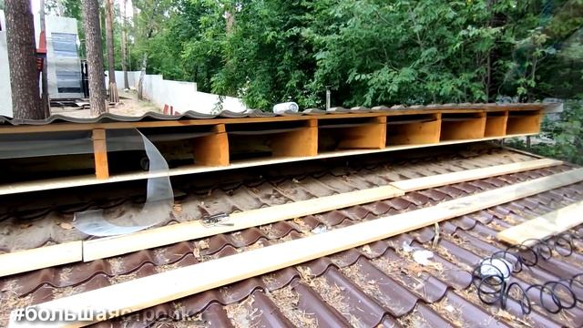 Сериал БАНЯ ► Терраса из лиственницы своими руками ► 1 серия. Новосибирск. Бердск. смотреть онлайн