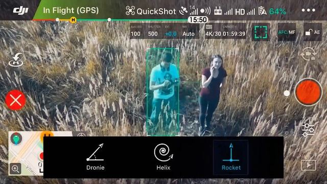 Режимы QuickShot и Gesture на DJI Mavic Pro смотреть онлайн