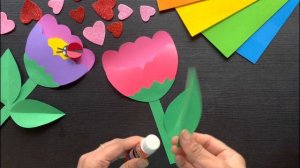 DIY card for mom | Mother’s day card ideas | 3D flower card for mother’s day