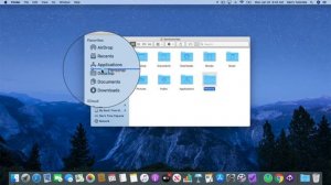 Adding Folders to the Sidebar in a Finder Window on the Mac