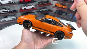 Unboxing Porsche 911 GT3 RS - AUTOart Model Cars 1:18 Scale