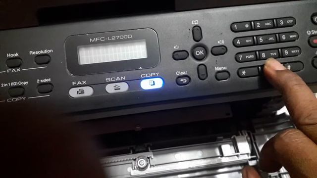 Reset"TONER LOW" printer Brother MFC L2700D.restablecer tóner bajo/รีเซ็ตโทนเนอร์ต่ำ/сбросить тонер смотреть онлайн