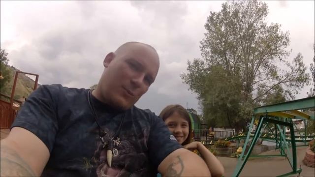 Python Pit Roller Coaster at Heritage Square Golden Colorado смотреть онлайн