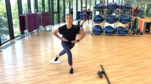 Скользящие ВЫПАДЫ для упругих ЯГОДИЦ