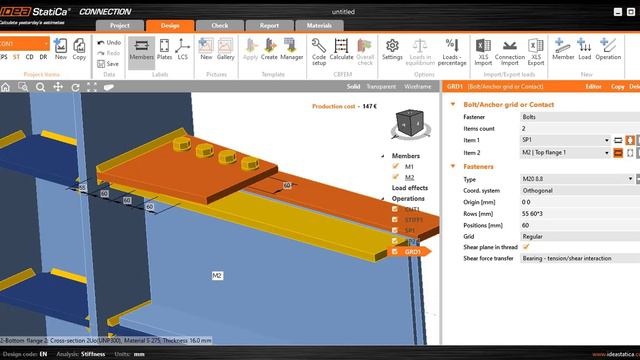 IDEA Statica - Investigating your Steel Connection Design Type with Stiffness Analysis (Indo Sub) смотреть онлайн