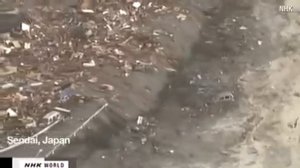 Разрушительное цунами в Японии