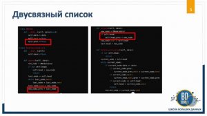 5. Структуры и типы данных в Python. Связные списки