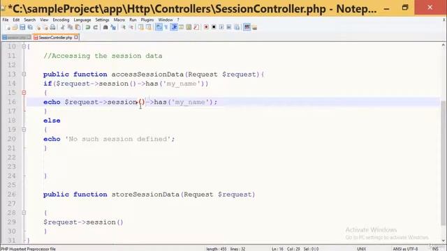 16  Sessions Laravel Laravel PHP Framework