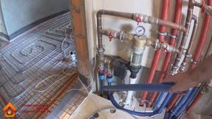 Котельная Vaillant atmoVIT exclusiv каменный дом из поротерма (СтроимТепло.Ру)