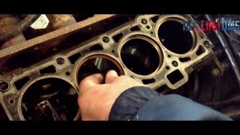 Замена поршневых колец - Приора