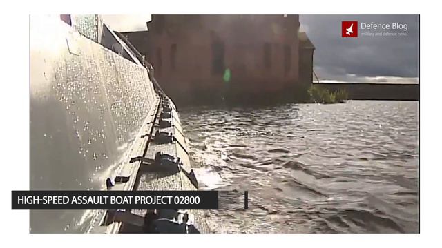 Test of high-speed assault boat project 02800 for the Russian Navy смотреть онлайн