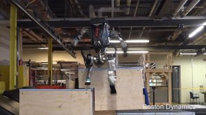 Паркур робота Atlas от Boston Dynamics