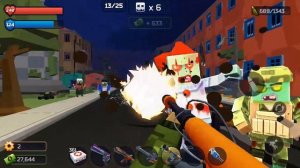 Pixel Combat: Zombie Strike gameplay walkthrough hangar max level upgrade, to be continued Lomelvo