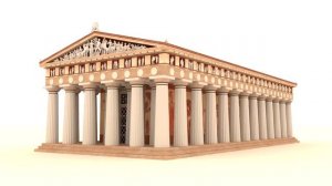 Искусство Древней Греции : храм Зевса