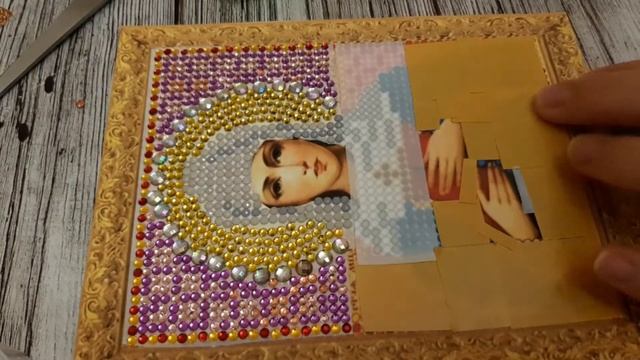 Мастер - класс Икона своими руками в технике алмазная мозаика. От начала до готовой работы.