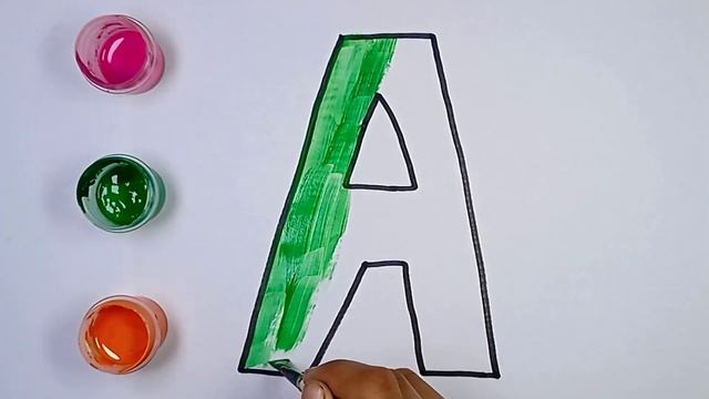 Draw a picture alphabet for children/рисование алфавит для детей/bolalar uchun harflar chizish смотреть онлайн