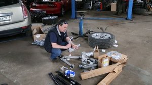 Cadillac Escalade полная замена подвески. Тюнинг со снижением веса на 20кг!