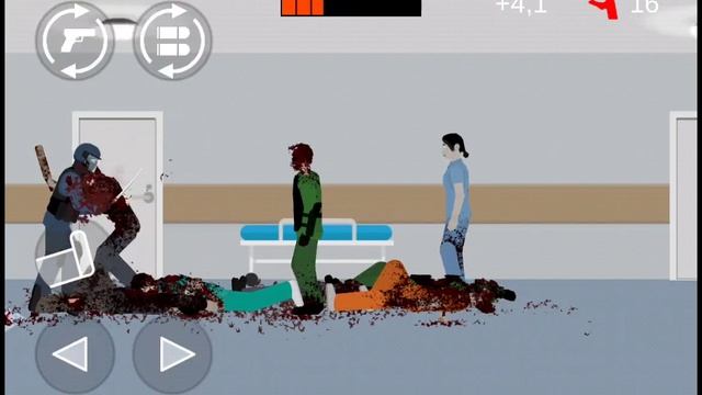 Игра flat zombies cleanup