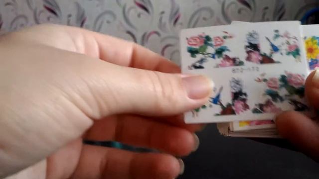 Новые материалы для дизайна с алиэкспресс) стемпинг, втирки, жемчуг смотреть онлайн