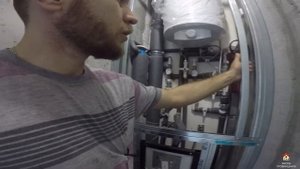 Установка люка скрытого монтажа для плитки/ Нажимной люк Апельсин 600*1200 от компании Лючки.рф
