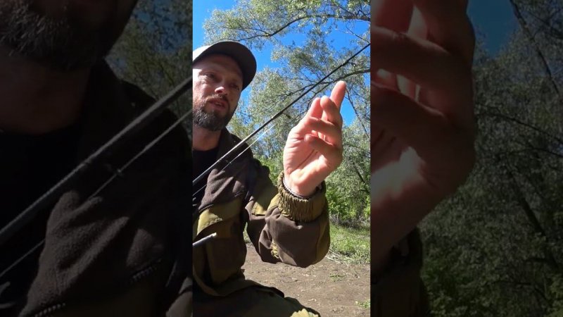 "фидер из "хлама" ловит карася". #карась #рыбалка #fishing