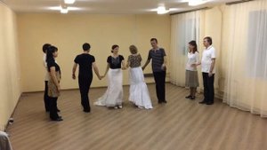 Кадриль Лансье, 4-я фигура. Les Visites. (1870 г.)