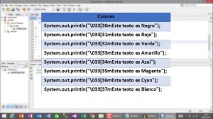 Como Poner Colores a Las Letras en Java Usando Netbeans