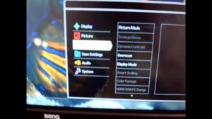 BenQ XL2420T - Intuitive UI menu system