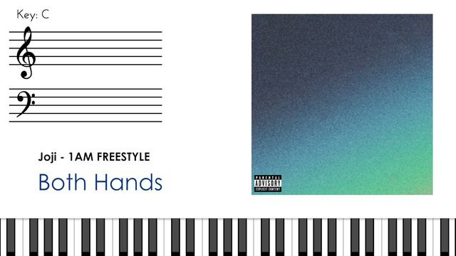 Joji - 1AM FREESTYLE (Piano Tutorial) смотреть онлайн
