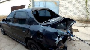 Вытяжка кузова на напольном стапеле )) Рихтовка 80 лвл !