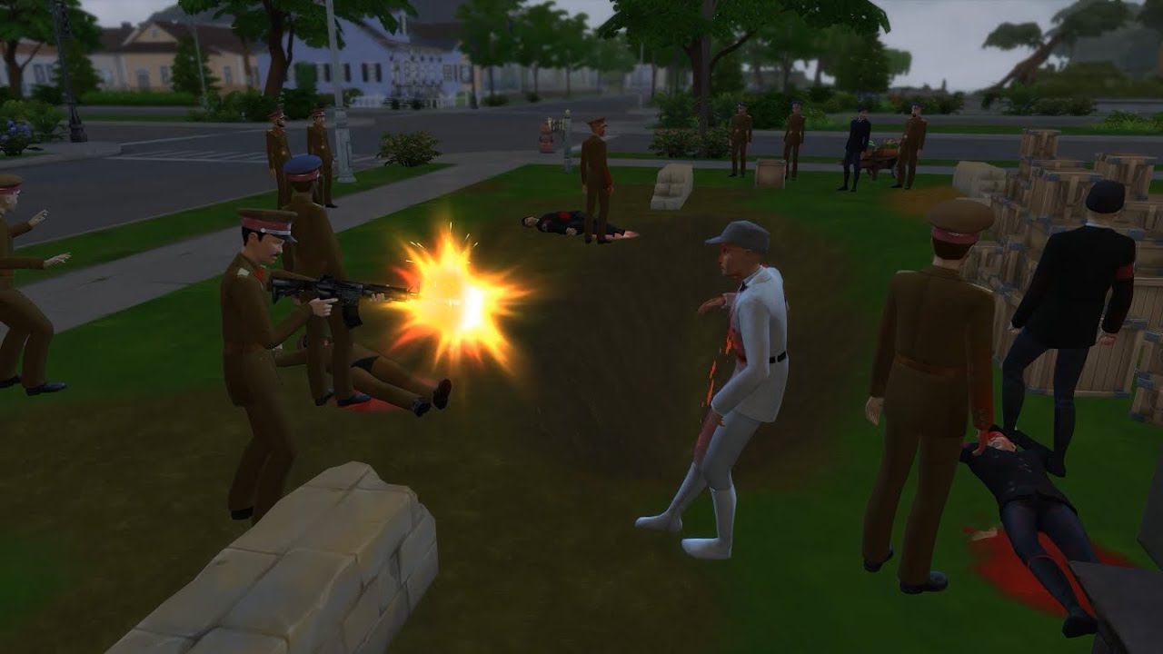 Sims 4 Освобождение Европы 2 мировая смотреть онлайн