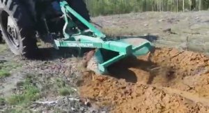 Плуг лесной ПКЛ-70П Леспромресурс - обработка почвы в лесу под посадки лесных культур