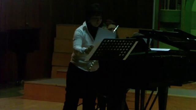 Denisov Sonata - flute and piano смотреть онлайн