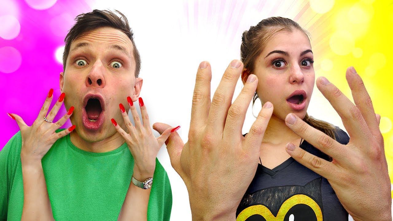 ЧЕЛЛЕНДЖ Чужие Руки! - Прикольные видео игры в шоу Вики и Феди! Challenge идеи для игр дома смотреть онлайн