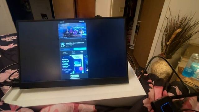 CUIUIC Portable Monitor for Laptop 15.6", Travel Monitor with Built-in Stand&Speakers Metal Frame U смотреть онлайн