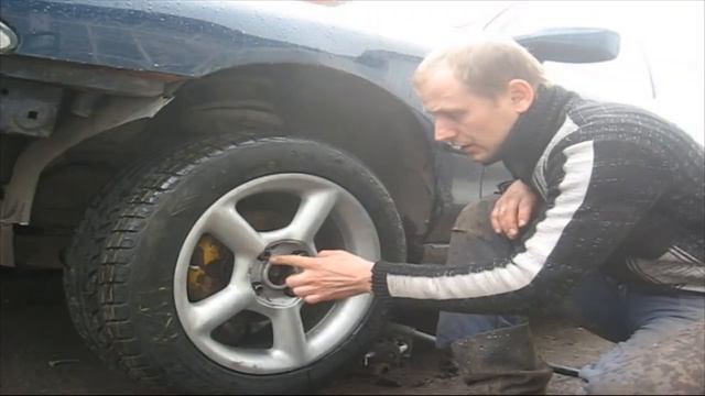 Как правильно поменять колеса на автомобиле смотреть онлайн
