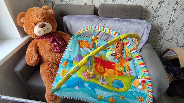 КУПИЛИ РАЗВИВАЮЩИЙ КОВРИК tiny love | ПРОГУЛКА С МАЛЫШКОЙ | БУДНИ С МАЛЫШКОЙ смотреть онлайн