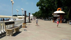 Дивноморское. Начало сезона. Черное море.