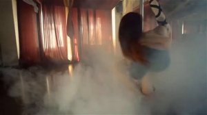 парный танец Pole dance Дует на пилоне