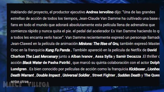 Van Damme y Rafael Amaya JUNTOS en una NUEVA PELICULA DE ACCION! смотреть онлайн