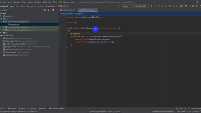 Android Studio error | cannot resolve symbol 'AppCompatActivity'